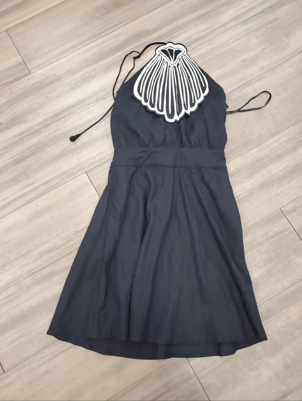 $178 Farm Rio x Anthropologie Linen Blend Cover-Up Dress Size M - Picture 5 of 8